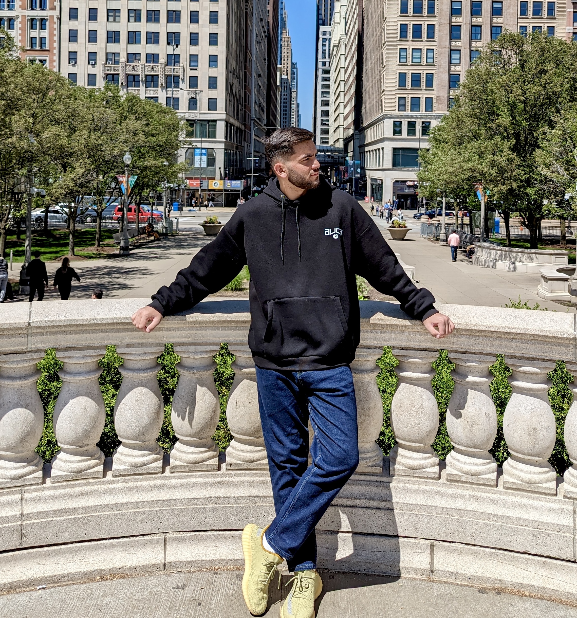 Kobiljon Muhammadov in Chicago, Illinois