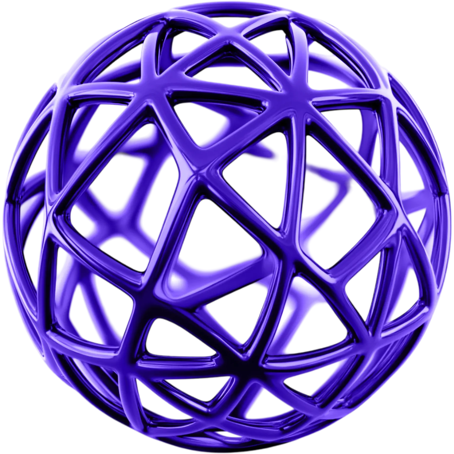Purple swirl design